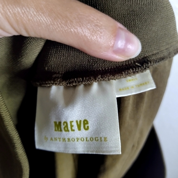 Anthropologie Maeve Cicerone Jogger Pants Elastic Waist Pull-On sz S - Picture 7 of 9